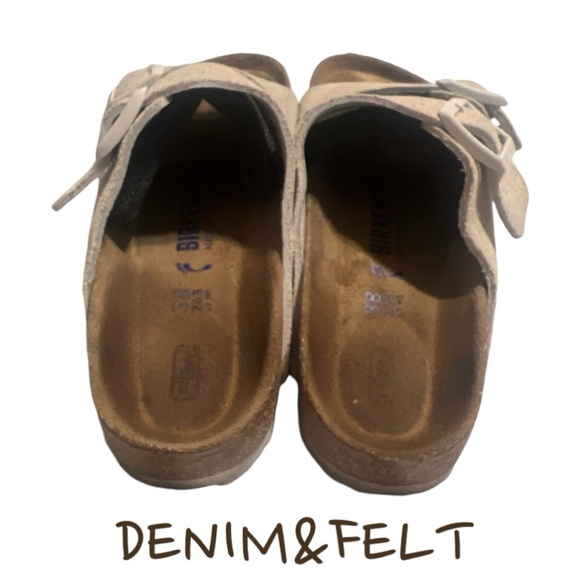 BIRKENSTOCK Arizona Soft Footbed Suede Leather Sandals/Slides | PRELOVED 🤎🤎 - Picture 6 of 13